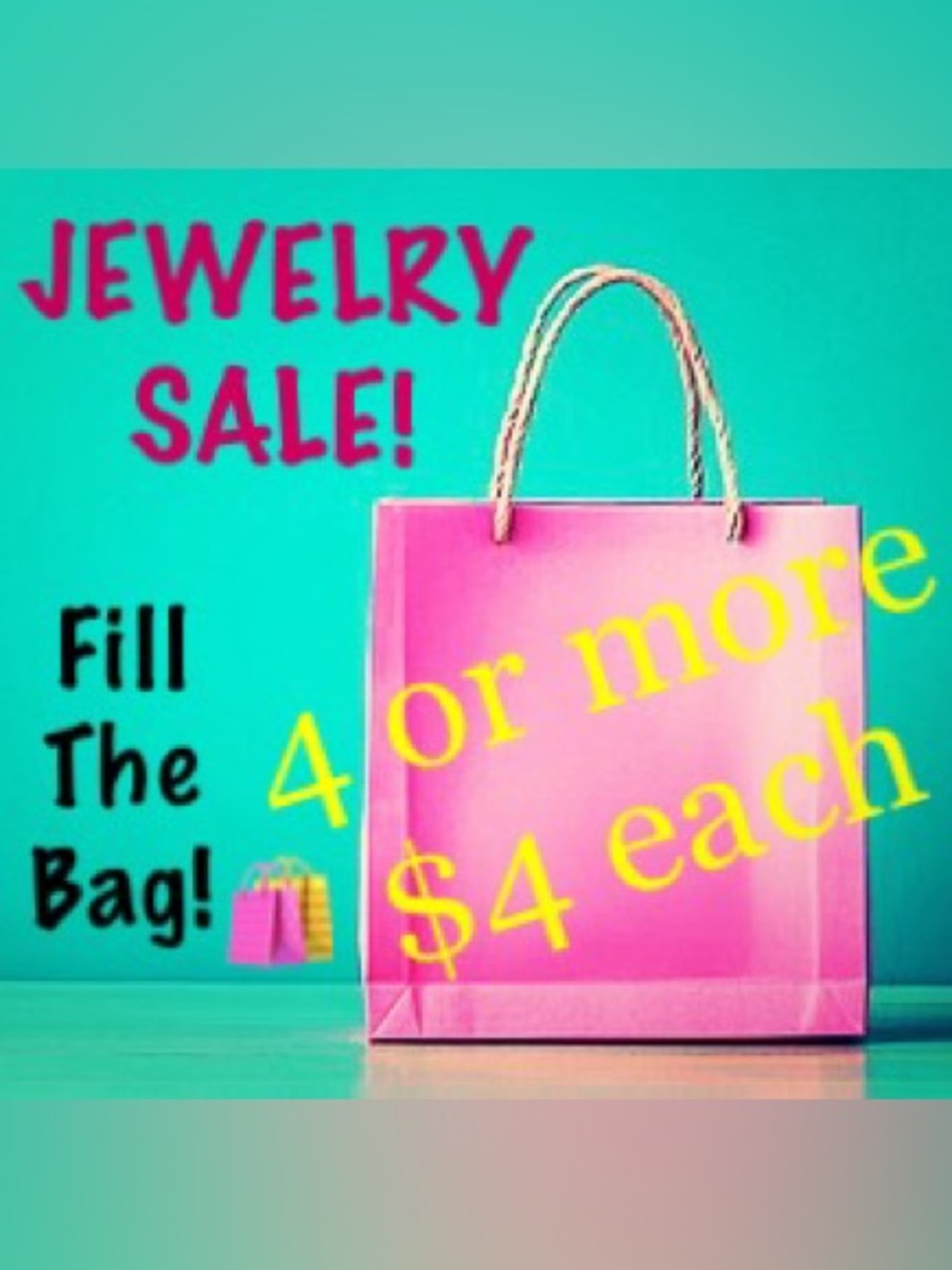 4 or more $4 each jewelry sale🛍️🛍️💎